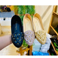 Shoes8888 Thailand A Cut Shoes With Flower Set Available In 3 Colors Size 36-40