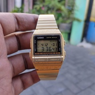 JAM TANGAN CASIO DB-520 DATA BANK TELEMEMO SECOND ORIGINAL