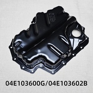04E103600G Engine Oil Pan with Hole EA211 1.4TSI 04E103602B For Audi A1 A3 Q2 Seat Skoda VW Golf Cad