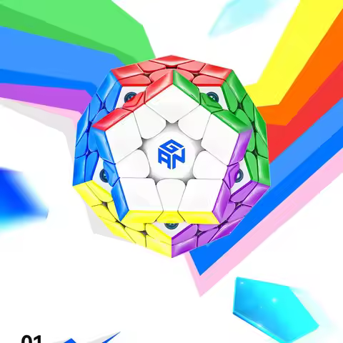 GAN Megaminx Maglev Magic Cube GAN Speed Cube Puzzle Toys Kid Gift Educational Toys Cubo Magico