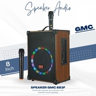 Portable GMC 883F 8" Free 1 Mic GMC Speaker Audio