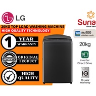 (Free Delivery Kedah,Penang &amp; Perlis)LG 20kg Top Load Washing Machine with Intelligent Fabric Care TV2520SV7K