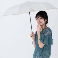 【💥W.P.C. 雨傘系列】Wpc. X Disney 晴雨兼用 防UV 短雨傘 折疊傘 縮骨遮 長髮公主 米白色 日本直送