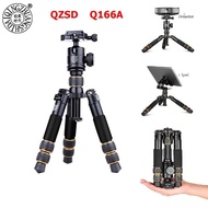 QZSD Q166A  By Mastersat  ขาตั้งกล้อง aluminum table tripod portable mini tripod flexible camera tri
