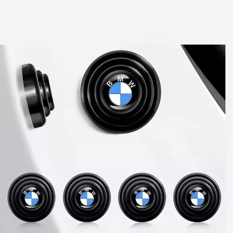 Car Silicone Door Shock Stickers Absorber Soundproof Buffer Pier For BMW X1 X2 X3 X4 X5 X6 E84 F48 F