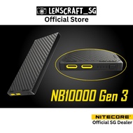 Nitecore NB10000 Gen 3 (USB-C x 2) / NB10000 Gen 2 (USB-A + USB-C) Quick-Charge Dual Port 10000mAh P