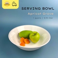Corelle 1 Quart / 1 Liter Serving Bowl Apricot Grove