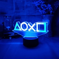 Pro Gamer Skull 3D Visualization Night Light Novelty Gaming Room PC Desktop Setup Amazing Gamepad Co