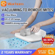 Warhom Chigo 15000Pa Dust Mite Vacuum Cleaner UV Disinfection Handheld  HEPA Filter Mite Remover for Household