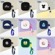 For Baseus Bass BD1 Earphone Silicone Case Earbuds Lovely Cat Waterproof Shockproof Soft Protective 