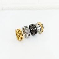 /chain Titanium chain Ring Ring (Swivelable) C11071-O