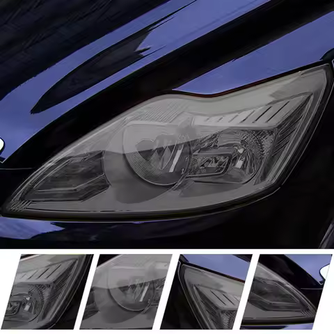 30x100cm Car Tint Headlight Taillight Light Smoke Film Sticker For Audi A1 A3 A4 B6 B8 B7 B5 A6 C5 C