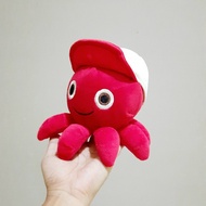 Boneka Gurita Topi Size 17 cm/ Boneka Octopus/ Boneka Gurita