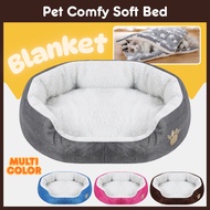 GUN PET Little Paw Pet Bed Comfy & Soft 50cm Katir Kucing Tempat Tidur Kucing Blanket 宠物 狗 猫 床