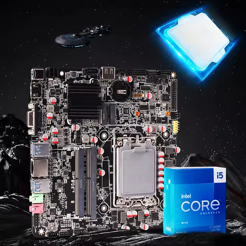 B660 LGA1700 Mini itx Motherboard Support 12th/13th Gen Intel Core I3/i5/i7/i9 itx Motherboard DDR4 