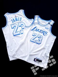 【城市版LBJ連黑肩帶】JAMES 城市版 湖人Lakers球衣 連廣告及EB紀念黑肩帶