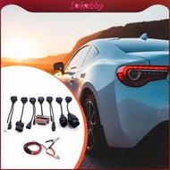 [Lohobby] 8 Pieces Diagnostic Cable Full Set Car Cable Vehicle Supplies with Alligator Clip on Repla