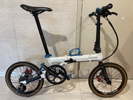 Eiosix犀牛 Silk Road 349 16吋 9速碟剎摺疊單車 Fnhon Dahon Mint