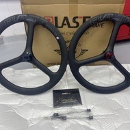 BLAST WAVE 冲擊波 炫酷系列 C剎/碟剎 451 三刀碳纖維輪組