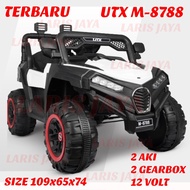 BONUS BUKU BELAJAR mobilan anak aki jeep RUBICON bisa remot dan manual MOBIL AKI ANAK JEEP PMB M8288