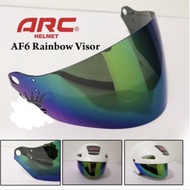 HELMET VISOR ARC HALF AF6