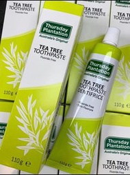 Thursday Plantation星期四農莊茶樹牙膏110g $80/2支