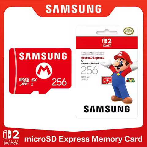 SAMSUNG microSD Express Memory Card for Switch 2 Up to 880Mb/s Professional MicroSDXC EX Memory Card