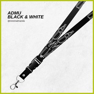 ➟ ☫ ✫ ADMU ID Lace Lanyard | Minimal Manila University Lanyards