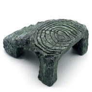 Turtle Sunning Platform Amphibious Resin Backing Platform Climbing Steps Cave Rock Hide Cave Fish Ta