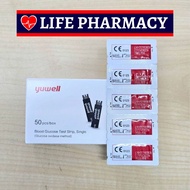 [ORIGINAL] NEW PACKING YUWELL GLUCOSE STRIP FOR MODEL 710, 582, 301,586 (Exp 08/2026)