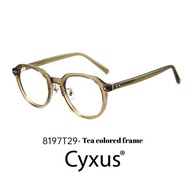 Cyxus glasses anti blue light glasses irregular polygonal Transparent Glasses frame Anti-radiation g