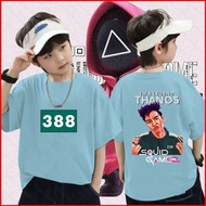 NS Squid Game 3 Choi Seung Hyun TOP number 388 THANOS T-shirt short sleeve top