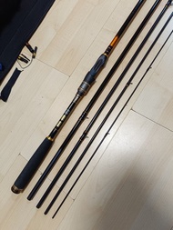 自製 Daiwa 並繼磯釣竿E 18 磯釣 釣魚