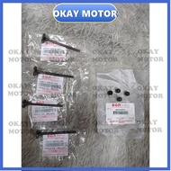 Suzuki belang belang150 belang-150 valve set 2 pcs intake and 2pcs exhaust 4 pcs valve seal