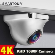 SMARTOUR 180 degrees 1920x1080P Car Rear View Camera Fisheye Full AHD Night Vision Reverse AHD 4 Pin