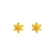 First Frost Earstuds in 999 Gold by Ngee Soon Jewellery