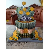 READY Bouquet UANG Cake Uk. S\Bucket snack\Kue Ultah Snack\Buket Snack