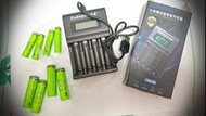 Doublepow UK93B 充電器及 GP Recyko 2000 AA電池+GP Recyko 800 AAA電池