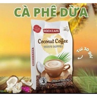 ROCK CAFFE Coconut Coffee (bag of 30 packs) - Genuine