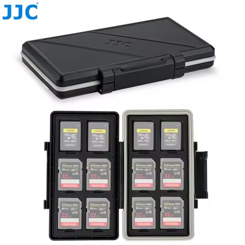 JJC CFexpress Type A Case Waterproof SD Memory Card Case Holder Box for Sony A1 A7RV A7IV A7SIII A9I