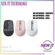 LOGITECH MX ANYWHERE 3 / ANYWHERE 3S WIRELESS WIRELESS COMPACT PERFORMANCE MOUSE (USB-C,4000 DPI,BLU