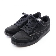 【二手】Nike x Travis Scott Cactus Jack Air Jordan 1 Low OG SP Black Phantom DM7866-01 男士皮革麂皮運動鞋 - 二手 B