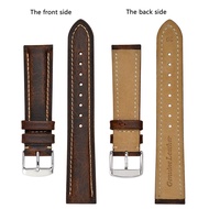 BISONSTRAP Geniune Leather Strap 14mm 15mm 20mm 24mm,Watch Strap,Replacement Band,Watch Accessories for Men and Women