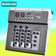 GS-4 MIXER 4 CHANNWL 16DSP, sound card, professional audio mixer, 99DSP, Bluetooth connection