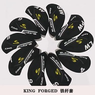 Cobra King Forged Golf Iron Head Cover Club Head Sand Club Cover 10 Pieces F8 Covers