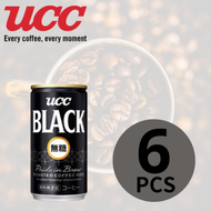 UCC - UCC 無糖黑咖啡 185g x 6
