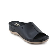 bata comfit women black sandal sku 5616270