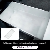For Zeekr 009 Refrigerator Cup Holder Beverage Fixed Silicone Storage Box Zeekr 009 Car Tuning Acces