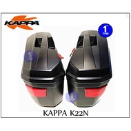 KAPPA K22N SIDE BOX (LEFT & RIGHT) (RED REFLECTOR) (GIVI SIDE BOX E22N 22LTR) (GIVI)