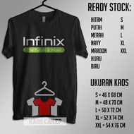 Infinix Smartphone Logo Distro Clothes T-shirt